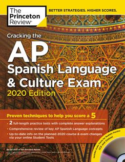 Cracking the AP Spanish Language and Culture Exam with Audio CD, 2020 Edition