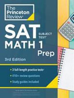 Princeton Review SAT Subject Test Math 1 Prep, 3rd Edition