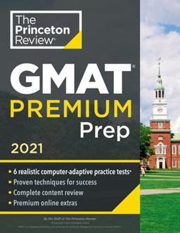 Princeton Review GMAT Premium Prep 2021