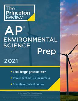 Princeton Review AP Environmental Science Prep 2021