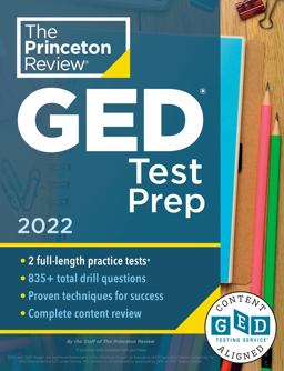Princeton Review GED Test Prep 2022