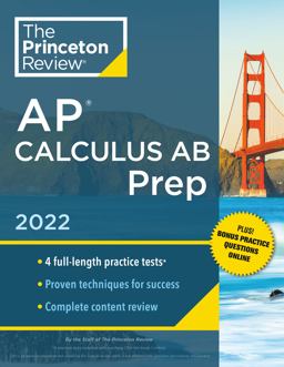 Princeton Review AP Calculus AB Prep 2022