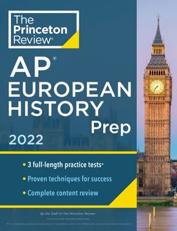 Princeton Review AP European History Prep 2022