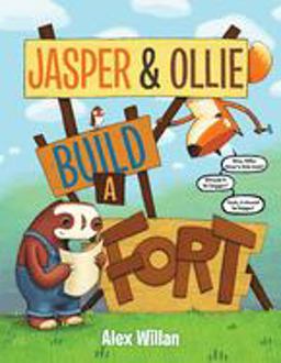 Jasper and Ollie Build a Fort  9780525645245 Front Cover