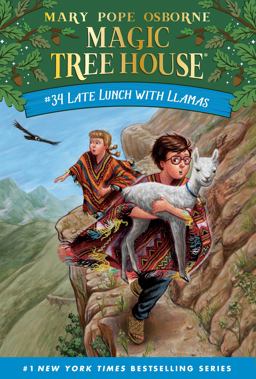 Late Lunch with Llamas  9780525648437 Front Cover