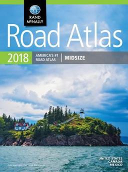 Rand Mcnally 2018 Road Atlas Midsize:  9780528017407 Front Cover