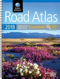 Rand Mcnally 2018 Road Atlas Midsize Easy Finder:  9780528017414 Front Cover