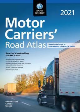 Rand Mcnally 2021 Motor Carriers' Road Atlas  9780528022937 Front Cover