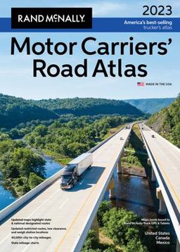 Rand Mcnally 2023 Motor Carriers' Road Atlas  9780528026416 Front Cover