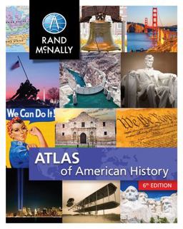 Rand Mcnally Atlas of American History Grades 5-12+  9780528026911 Front Cover