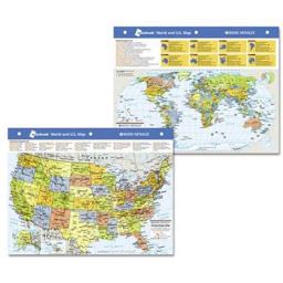 Notebook World and U. S. Map Notebook World and U. S. Map