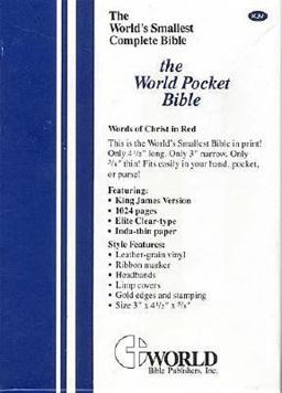 The World's Smallest Pocket Bible