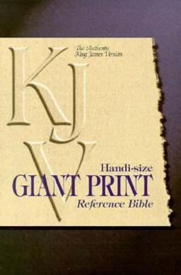 The Handi-Size Giant Print Reference Bible