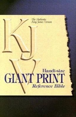 The Handi-Size Giant Print Reference Bible