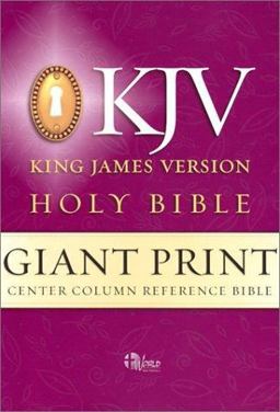 Giant Print Center Column Reference Bible
