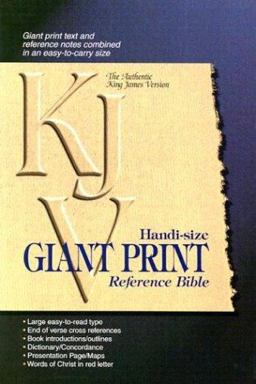 Handi-Size Giant Print Reference Bible