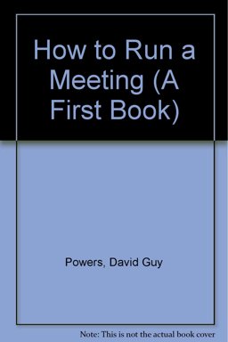 How to Run a Meeting