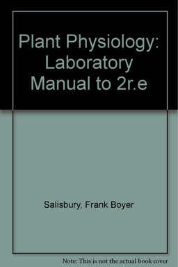 Plant Physiology Laboratory Manual