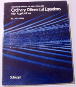 Ordinary Differential Equations with Applications