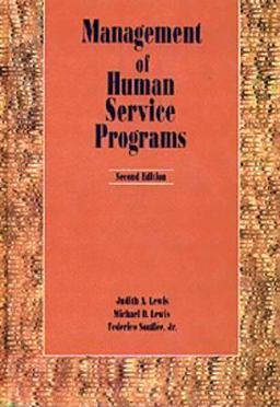 Management of Human Services Programs