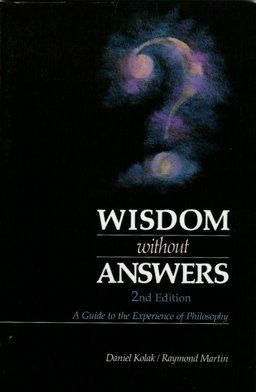 Wisdom Without Answers Wisdom Without Answers