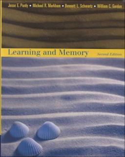 Learning and Memory 2nd 9780534169145 Front Cover