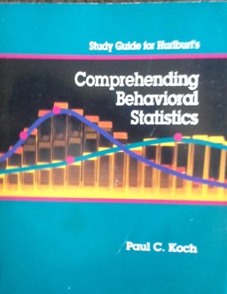 Comprehending Behavioral Statistics 1st 1993 Student Manual, Study Guide, etc.  9780534174200 Front Cover