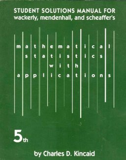 Mathematical Statistics with Applications 5th 9780534209186 Front Cover