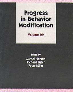 Progress in Behavior Modification