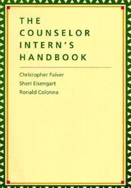 Counselor Intern's Handbook 1st 9780534248703 Front Cover