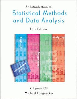 Introduction to Statistical Methods and Data Analysis 5th 9780534251222 Front Cover
