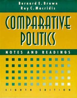 Comparative Politics : Notes and Readings 8th 9780534261368 Front Cover