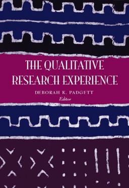 Qualitative Research Experience, Revised Printing  9780534272548 Front Cover