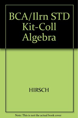 BCA/iLrn Student Kit for Goodman/Hirsch's College Algebra