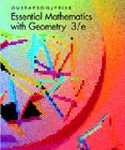 Essential Mathematics with Geometry
