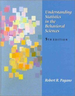 Understanding Statistics in the Behavioral Sciences 5th 1998 9780534353902 Front Cover