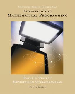 Introduction to Mathematical Programming 4th 9780534359645 Front Cover