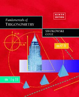 Fundamentals of Trigonometry 9th 9780534361280 Front Cover