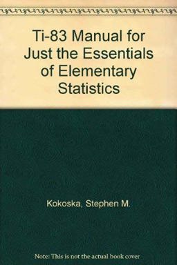 Just the Essentials of Elementary Statistics