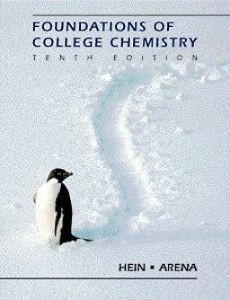 Foundations of College Chemistry (International Version)