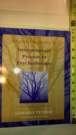 Interpersonal Process in Psychotherapy : A Relational Approach 4th 9780534365660 Front Cover