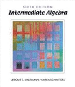 Intermediate Algebra Intermediate Algebra