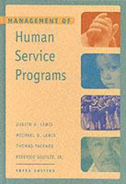 Management of Human Service Programs 3rd 9780534368869 Front Cover