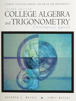 College Algebra and Trigonometry