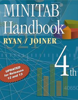 Minitab Handbook 4th 9780534370930 Front Cover