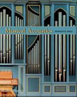 Musical Acoustics 3rd 9780534377281 Front Cover