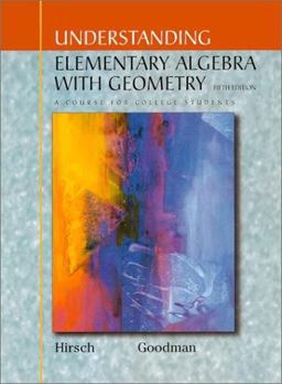 Understanding Elementary Algebra with Geometry Understanding Elementary Algebra with Geometry