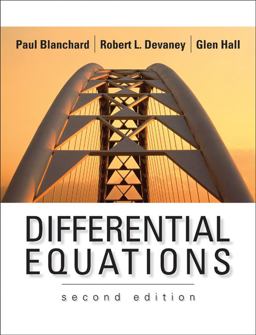 Differential Equations 2nd 9780534385149 Front Cover