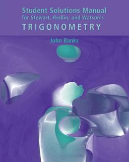 Trigonometry  9780534385507 Front Cover