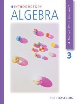Introductory Algebra 3rd 9780534386313 Front Cover